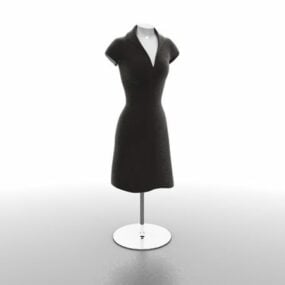 Fashion Store Female Mannequin 3d model