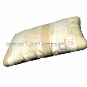 Modern Fiber Pillow 3d model