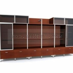 Home Filing Cabinet Wall Unit 3d model