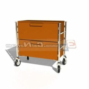Office Furniture Filing Cabinets Cart 3d model