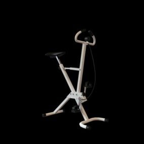 Modelo 3D de equipamento de ginástica para cadeira de sela de cavalo
