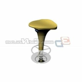 Furniture Floor Mounted Bar Stools 3d model