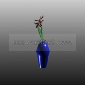 Basic Mesh Flower Vase 3d model