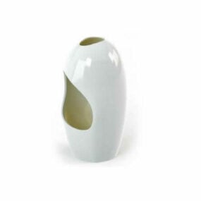 Modelo 3d de luminária de chão interior para vaso de flores