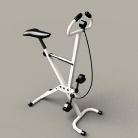 Gym Foldable Exercise Bike 3d model