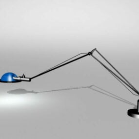 مصباح طاولة حديث قابل للطي نموذج ثلاثي الأبعاد