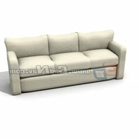 3д модель раскладного дивана-кровати для гостиной