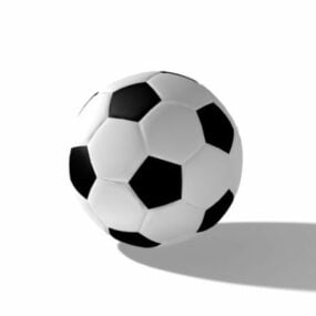 3д модель футбольного мяча Европы