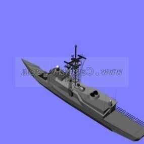 Model 3d Kapal Fregat