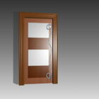 Wooden Glass Door Home Furniture