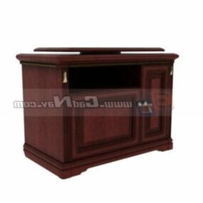 Wooden Furniture Tv Cabinet 3d model