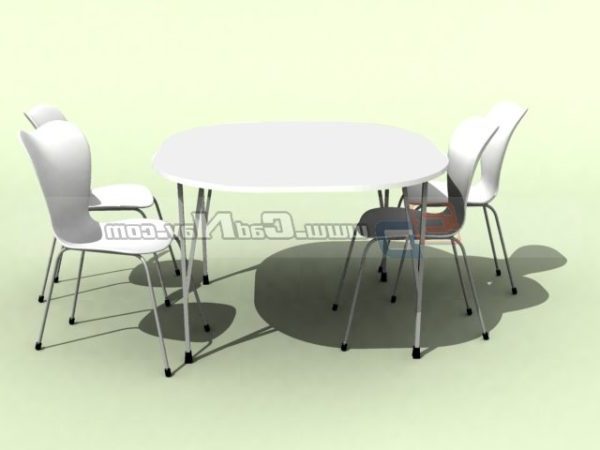 Garden Furniture Picnic Table Chairs Free 3ds Max Model 3ds