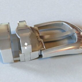 Jewelry Garrison Belt Buckle 3d model