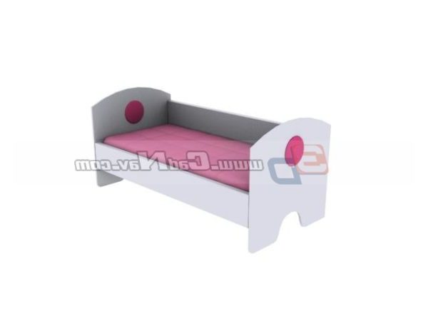 Girl Kid Pink Bed
