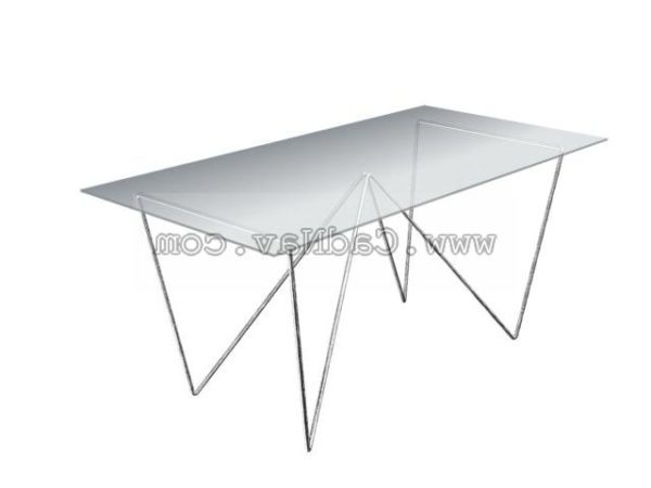 Furniture Glass Dining Table