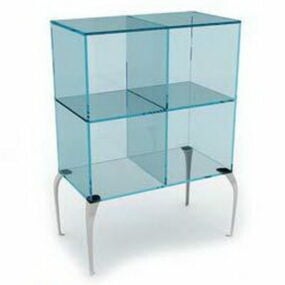 Shop Showcase Glass Display Cabinets 3d model