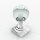 Kerzenhalter Glass Trophy Shape