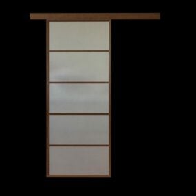 Home Design Glazed Sliding Door 3d model