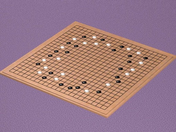 Asian Go Board Game