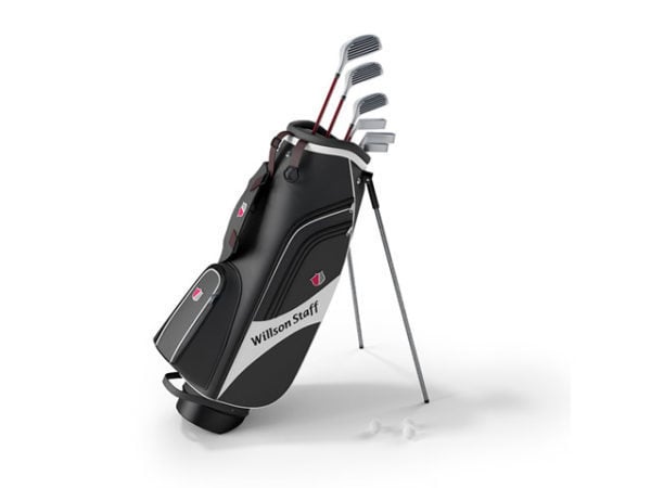Golf Bag Equipment With Golf Clubs Free 3d Model - .Max, .Vray ...