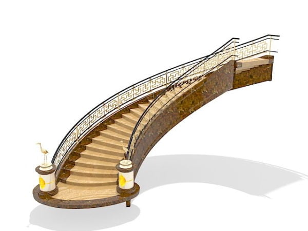 Villa Grand Staircase Design