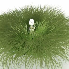 مدل سه بعدی آبپاش باغچه و چمن