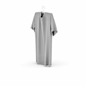 Man Gray T Shirt On Hanger 3d model