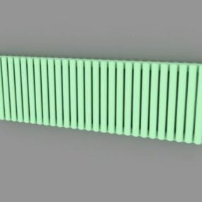 3d модель внутрішнього зеленого радіатора