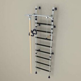 Gym Machine Wall Ladder 3d model