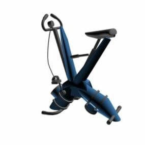 Modelo 3d de equipamento de bicicleta ergométrica para ginástica