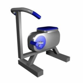 체육관 피트니스 운동 자전거 3d 모델
