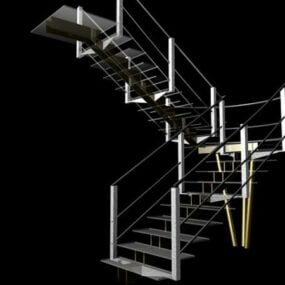 Modelo 3D de escada portátil