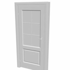 Glazed Hinged Door 3d model