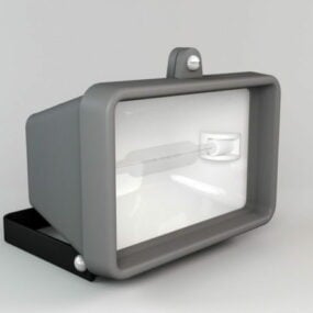 لامپ برقی هالوژن مدل سه بعدی