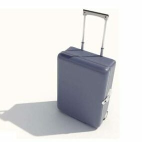 Handgepäckkoffer für Reisen 3D-Modell