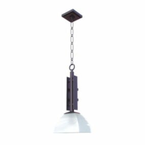 3д модель подвесного подвесного светильника для кухни и комнаты