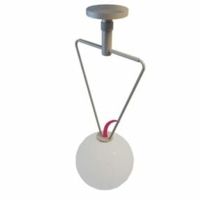 Lámpara de techo colgante de bola modelo 3d