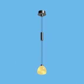 Home Hanging Line Lamp 3d model