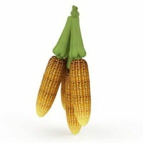3д модель урожая кукурузы