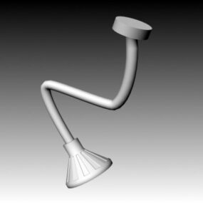 Hoofdeinde Design Leeslamp 3D-model