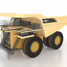 Construction Heavy Duty Dump Truck 3d model