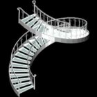 Interior Space Helical Staircase