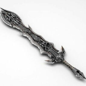 Weapon Hell Sword 3d-modell