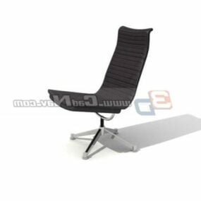 High Back Lounge Chair Furniture 3d model