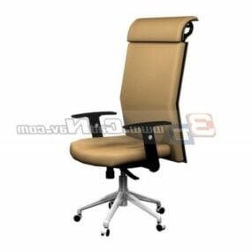 High Back Swivel Chair Furniture 3d model