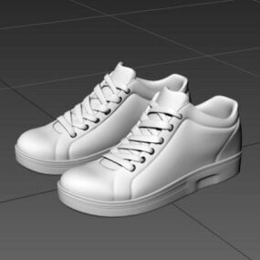 Unisex-High-Top-Schuhe 3D-Modell
