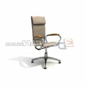 Yüksek Arkalıklı Sandalye Ofis Mobilyaları 3D model