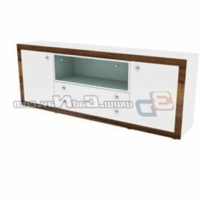 High Gloss Tv Cabinet Furniture 3d model
