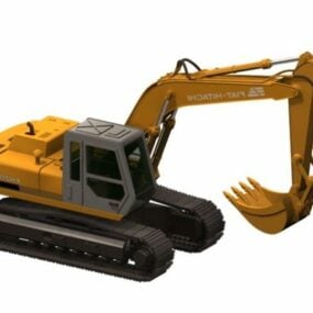 Industrial Japan Machine Excavator 3d model