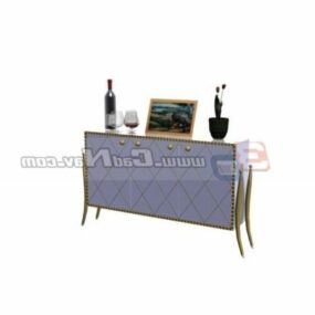 Home Decorative Cabinet 3d model